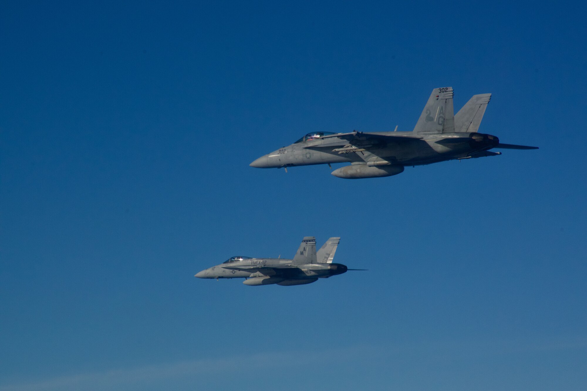 F/A-18s in flight