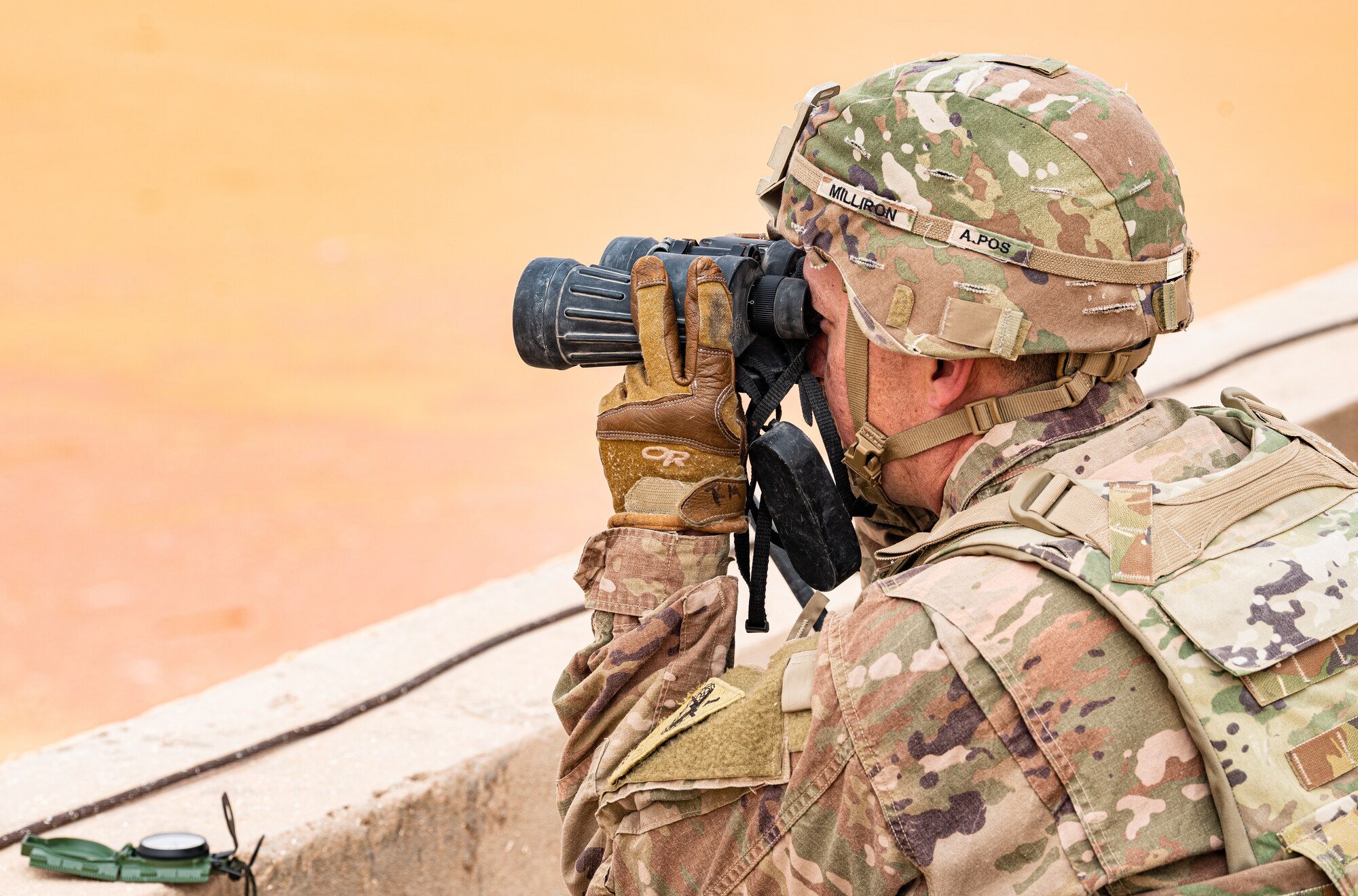 U.S. Army 2nd Brigade 1st Armored Division, 1-35 Armor Battalion, Joint Fires Observers and pilots from the 77th Expeditionary Fighter Squadron conduct close air support training recently, at Prince Sultan Air Base, Kingdom of Saudi Arabia.