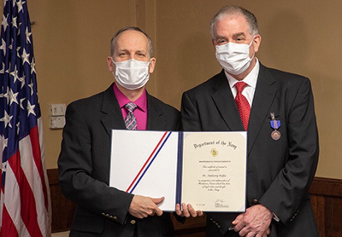 Four NUWC Division Newport employees receive Navy Civilian Service Awards