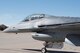 The F-16 Viper Aircraft 9053 prepares to taxi after preflight checks, March 2, 2021, on Holloman Air Force Base, New Mexico. The F-16 Viper had 536 parts replaced after being used as a cannibalization jet due to being in disrepair after extended damage. (U.S. Air Force photo by Airman 1st Class Jessica Sanchez)