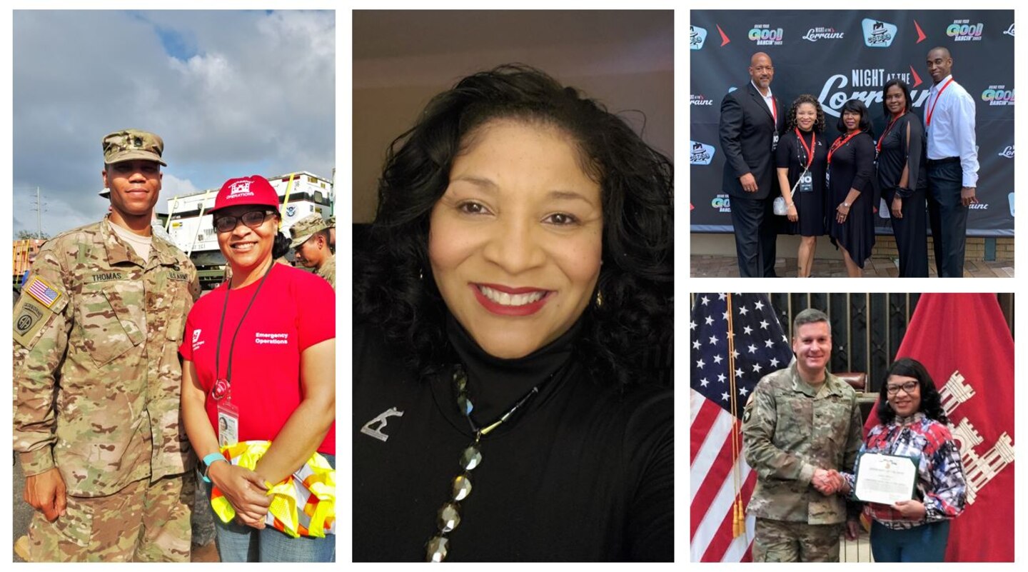 IN THE PHOTOS, this month, we are highlighting Carla Wells. She is a government purchase card business manager for the Contracting/Oversight Branch. Here are a few photos of her during her time as a government purchase card business manager.