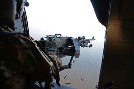 2-224th Aviation crews conduct aerial gunnery in N.C.