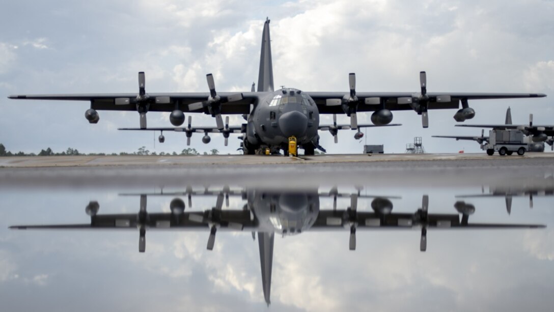 The MC-130H is used for infiltration, exfiltration and resupply in contested or denied areas, and is capable of flying at altitudes as low as a few hundred feet above the ground through inclement and low-visibility weather conditions.