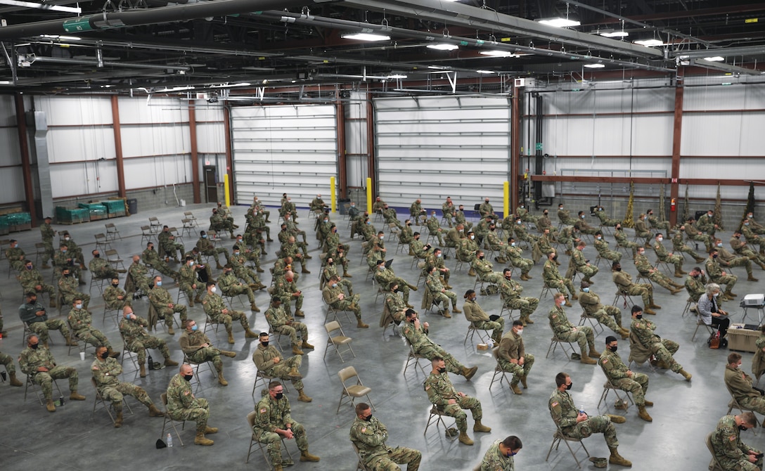 More than 1,300 members of the Indiana National Guard assist with testing and other measures to limit the spread of COVID-19. (Spc. Jules Iradukunda, Indiana National Guard, Oct. 30, 2020)