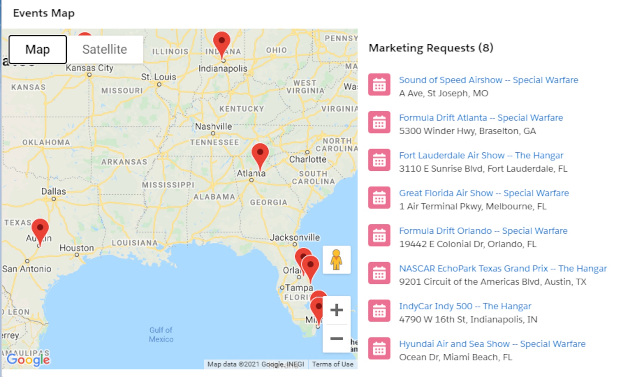 Air Force Recruiting Service released the Total Force Marketing Management Tool, Mar. 16, 2021.
