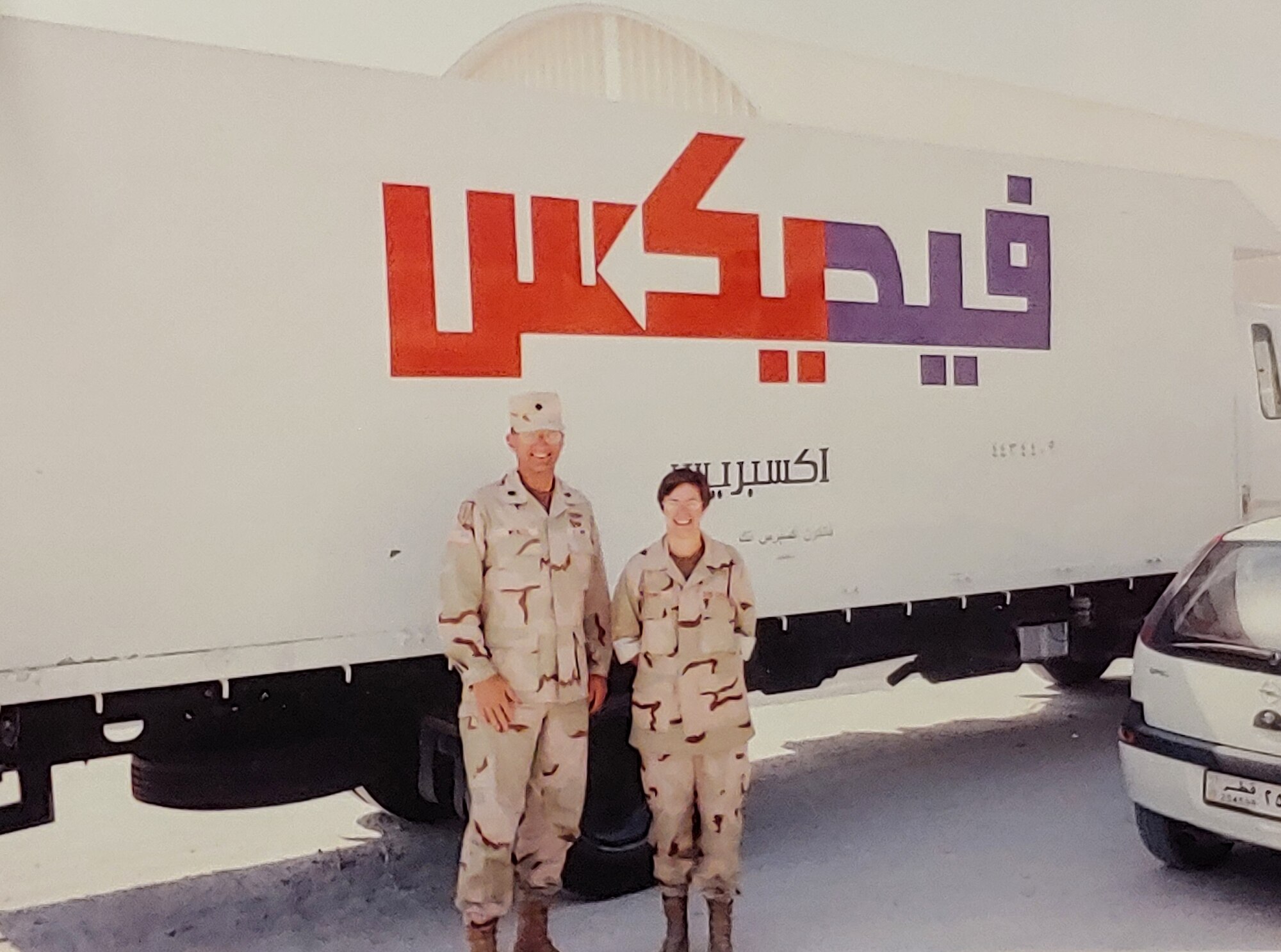 Young photo in deployment