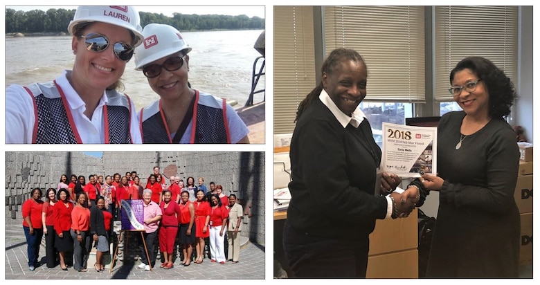 IN THE PHOTOS, this month, we are highlighting Carla Wells. She is a government purchase card business manager for the Contracting/Oversight Branch. Here are a few photos of her during her time as a government purchase card business manager.