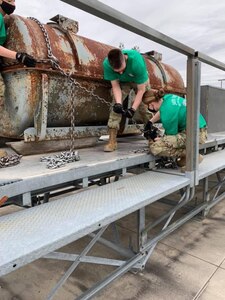 FORT LEE, Va. – Passion, pride, and community are what many organizations strive for and few achieve. The 345th Training Squadron here demonstrated these values and more Feb. 26 during the schoolhouse’s first Port Dawg Rodeo.