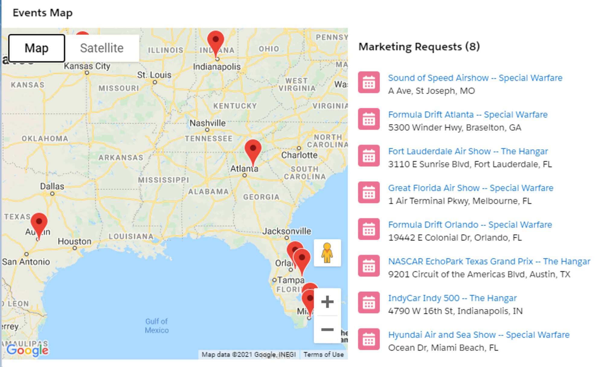 Air Force Recruiting Service released the Total Force Marketing Management Tool, Mar. 16, 2021.