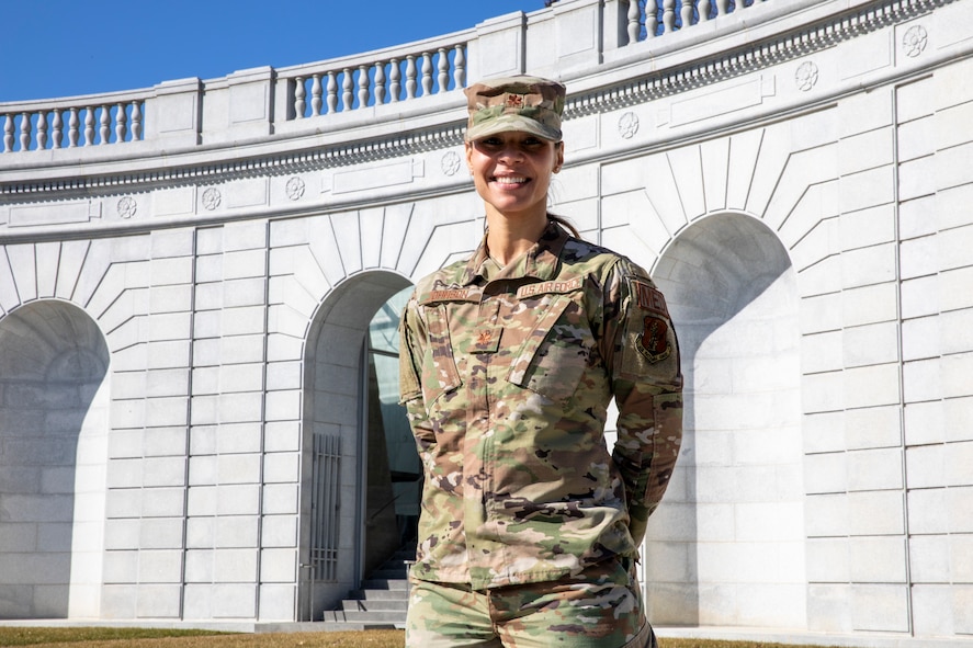 Image of an Airman posing for a photo.