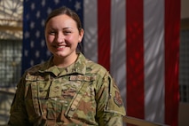 A1C Alexandria Steiger is an Aerospace Medical Technician for the 5th Operational Medical Readiness Squadron at Minot Air Force Base, North Dakota March 3, 2021.