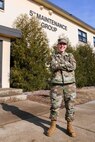 SSgt. Amanda West, a California native, is the NCO in charge of Aircraft Maintenance Unit scheduling at Minot Air Force Base, North Dakota March 8, 2021.