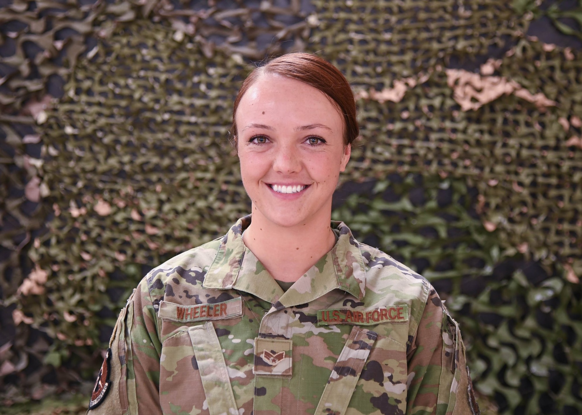 SrA Alexis Wheeler is a training instructor for the 5th Security Forces Squadron at Minot Air Force Base, North Dakota March 8, 2021.