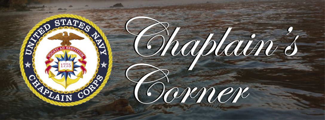 Chaplain's Corner