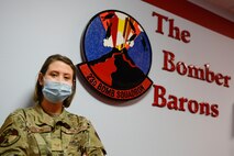Staff Sergeant Rachael Brown is an Aviation Resource Manager for the 23rd Bomb Squadron at Minot Air Force Base, North Dakota March 18, 2021.