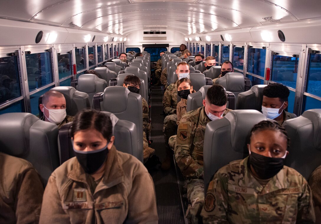 Airmen from the 88th Air Base Wing’s Medical Group deployed to Detroit March 19 in support of a Department of Defense COVID-19 vaccination support operation.