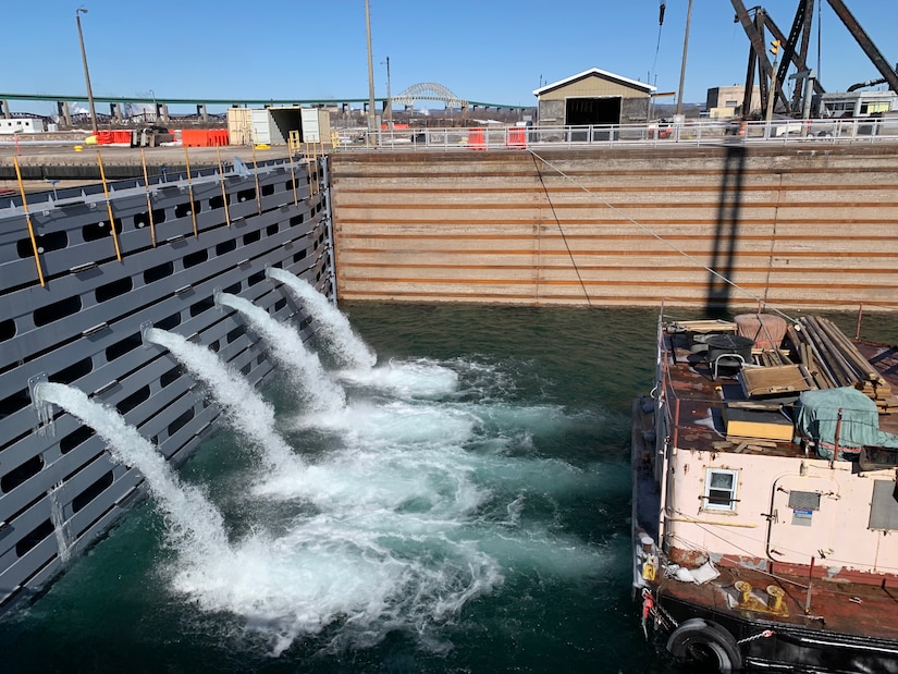 Soo Locks open early for 2021 shipping season > Detroit District > News