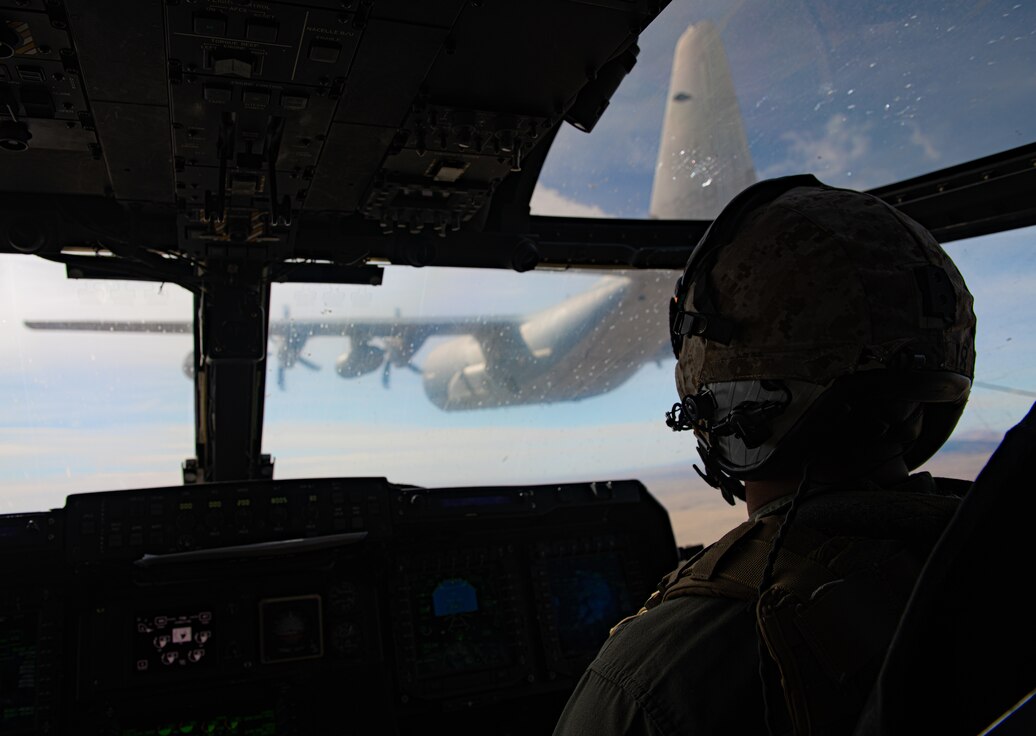 Peterson supports Marine Corps exercise