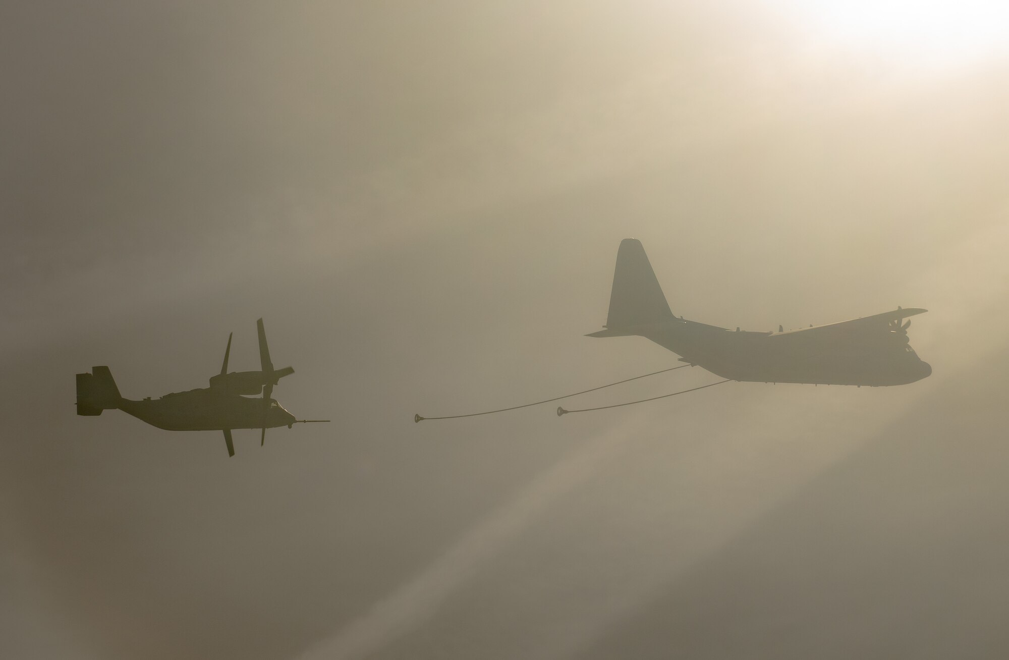 Peterson supports Marine Corps exercise