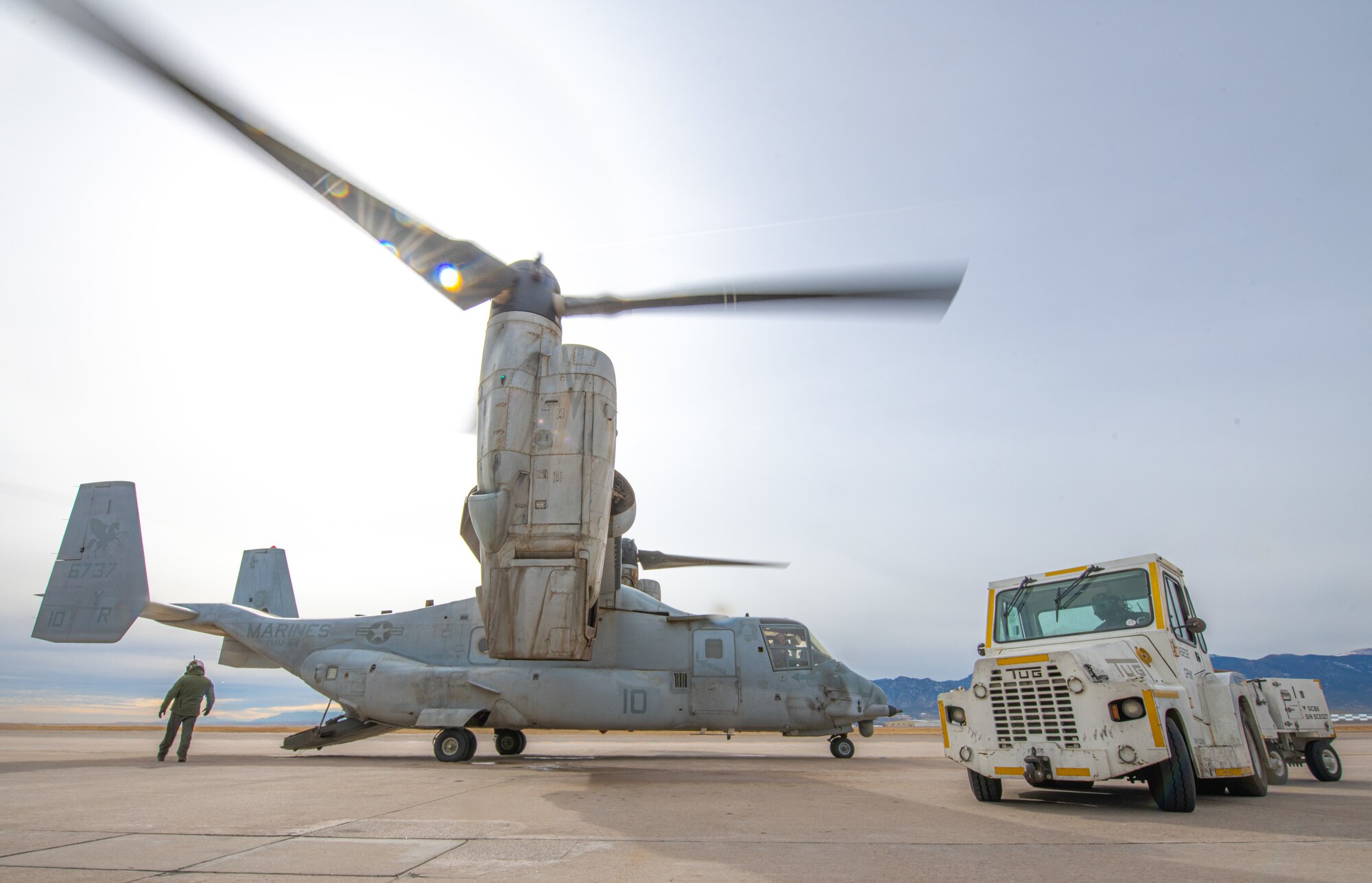 Peterson supports Marine Corps exercise