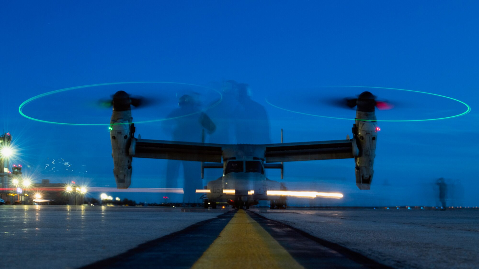 Peterson supports Marine Corps exercise