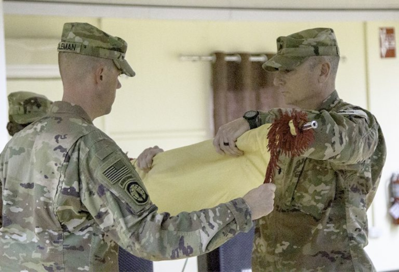 529th CSSB officially begins mission in the Middle East
