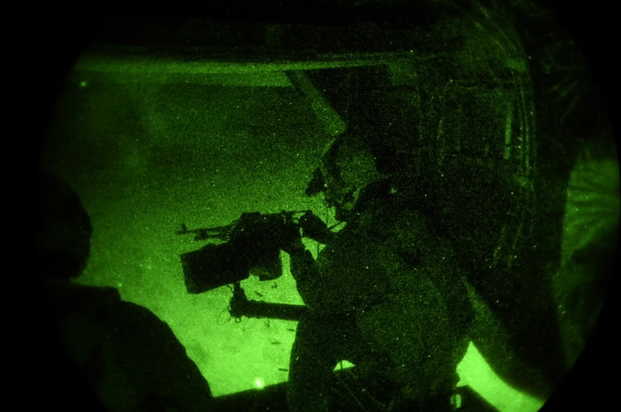 Peterson supports Marine Corps exercise