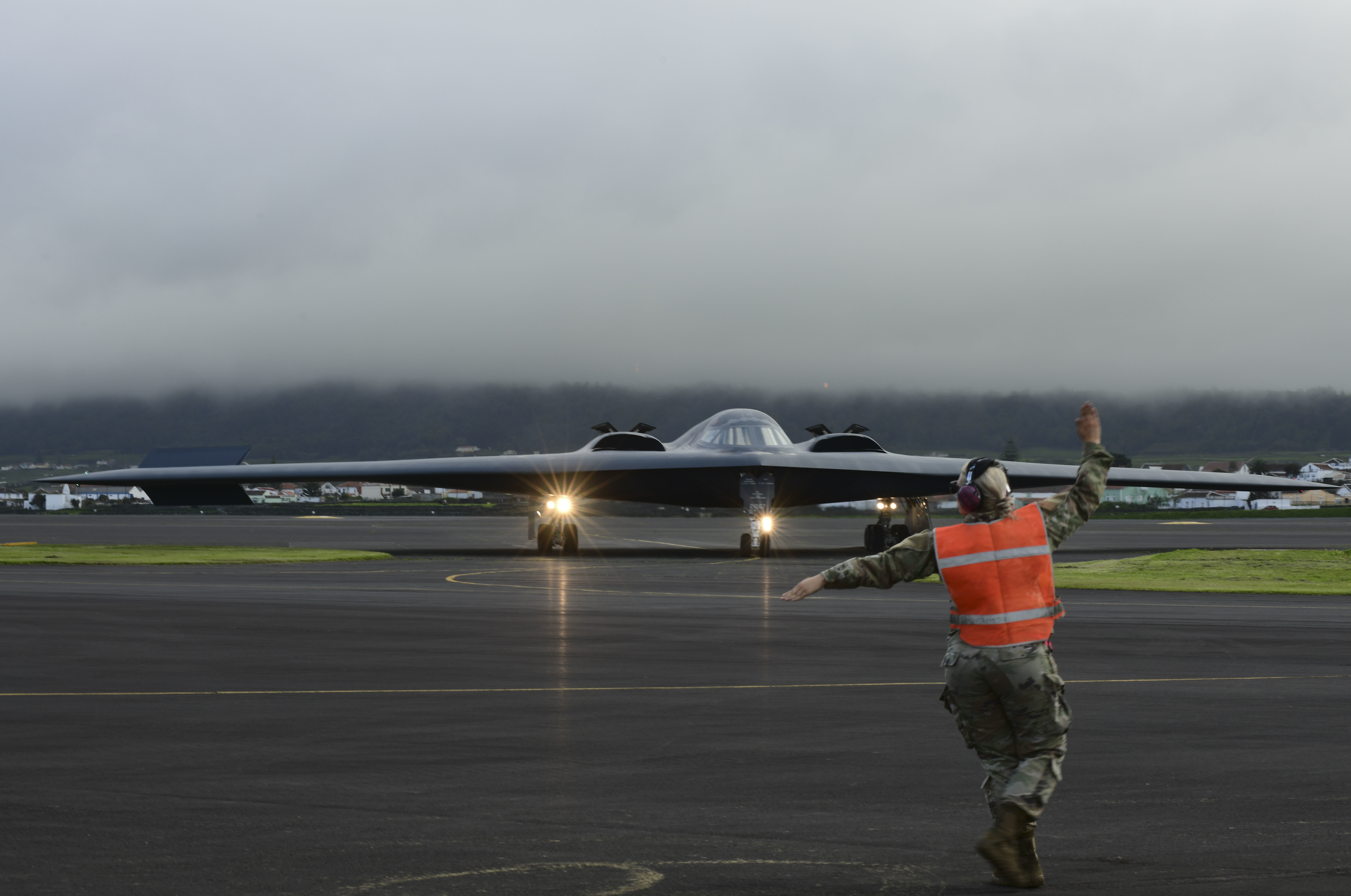 Ready and Postured B2 Spirit integrates with NATO ally at Lajes Field