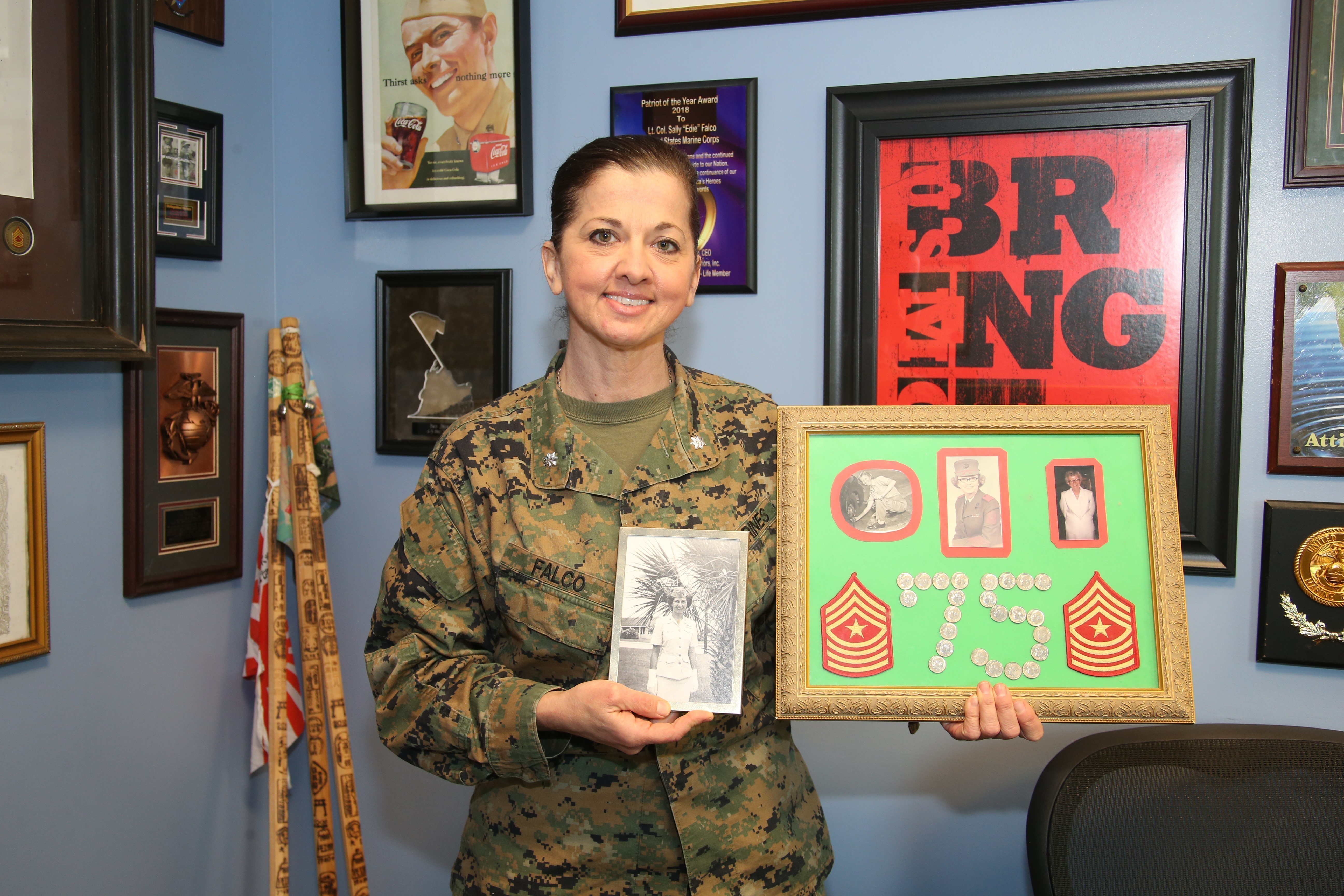 Woman Marine of 34 years leaves lasting legacyu003e United States Marine Corps Flagshipu003e News Display