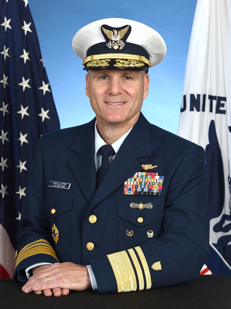 Vice Adm. Michael F. McAllister, Deputy Commandant for Mission Support
