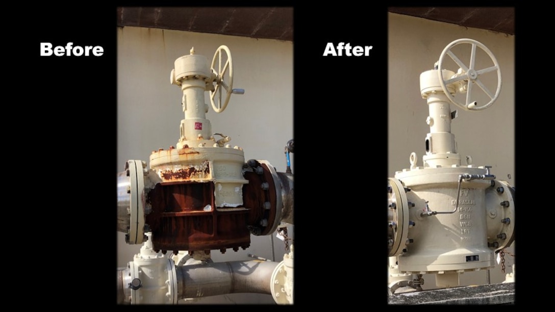 before and after pictures of fill stands and pump stations