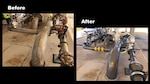 before and after pictures of fill stands and pump stations