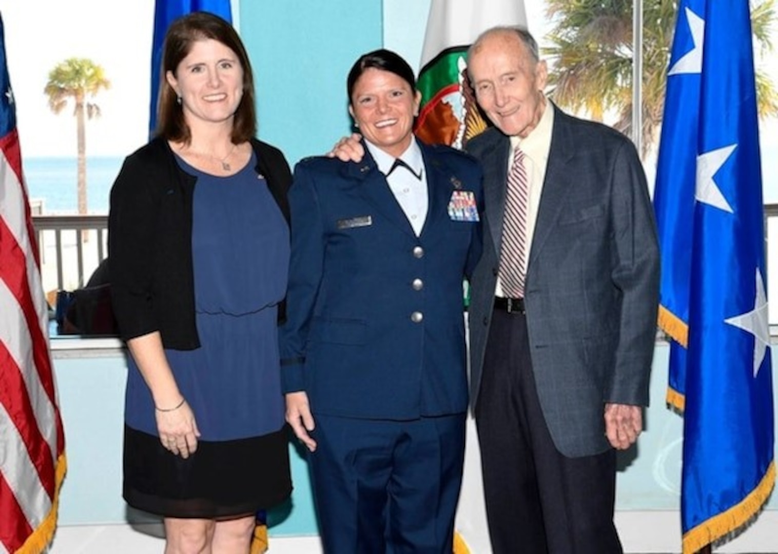 Jennifer Kennedy's promotion to Lt Col.