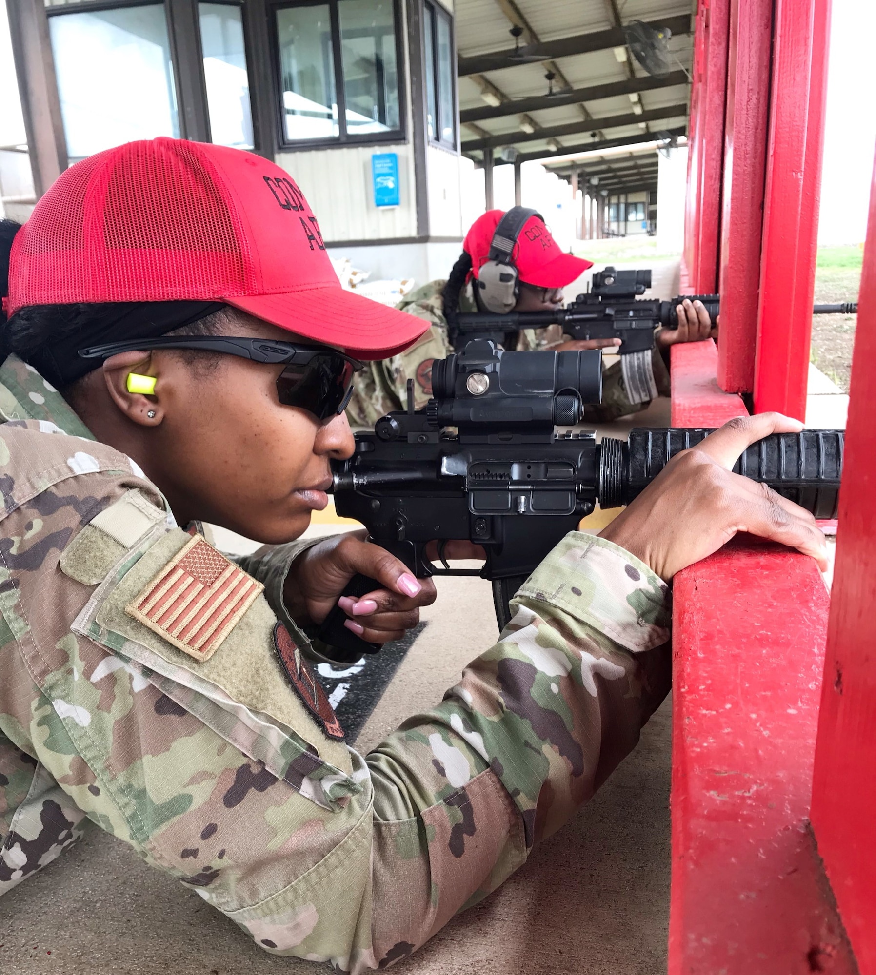 JOINT BASE SAN ANTONIO-CHAPMAN TRAINING ANNEX, Texas – Courage and resiliency are part of day-to-day operations here, so a strong mentality is nothing new for five female security forces specialists assigned to the 37th Training Support Squadron Combat Weapons Flight.