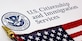 U.S. Department of Homeland Security Logo and American Flag.