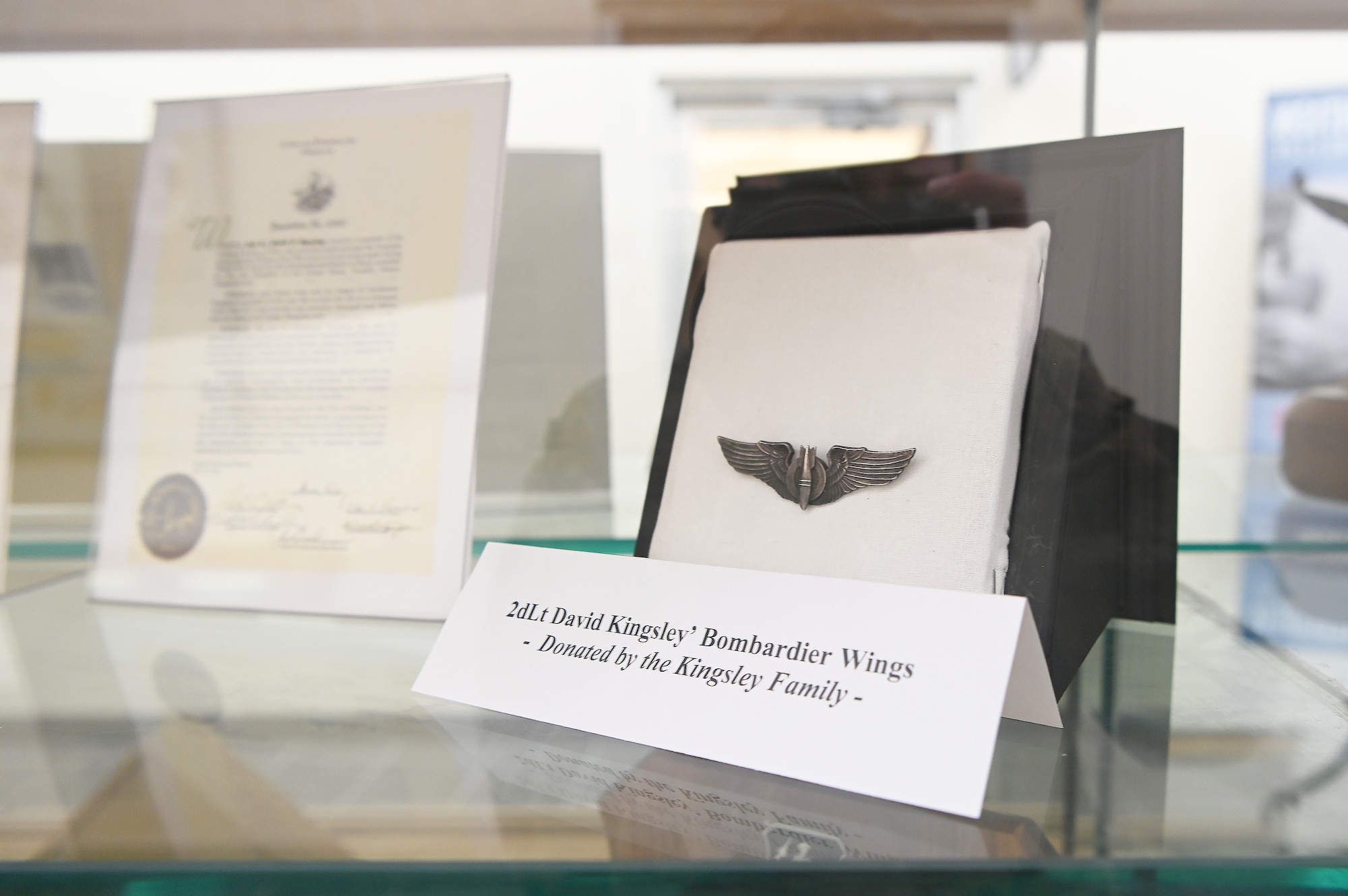 Heritage displayed: Lt. Kingsley's memories go digital