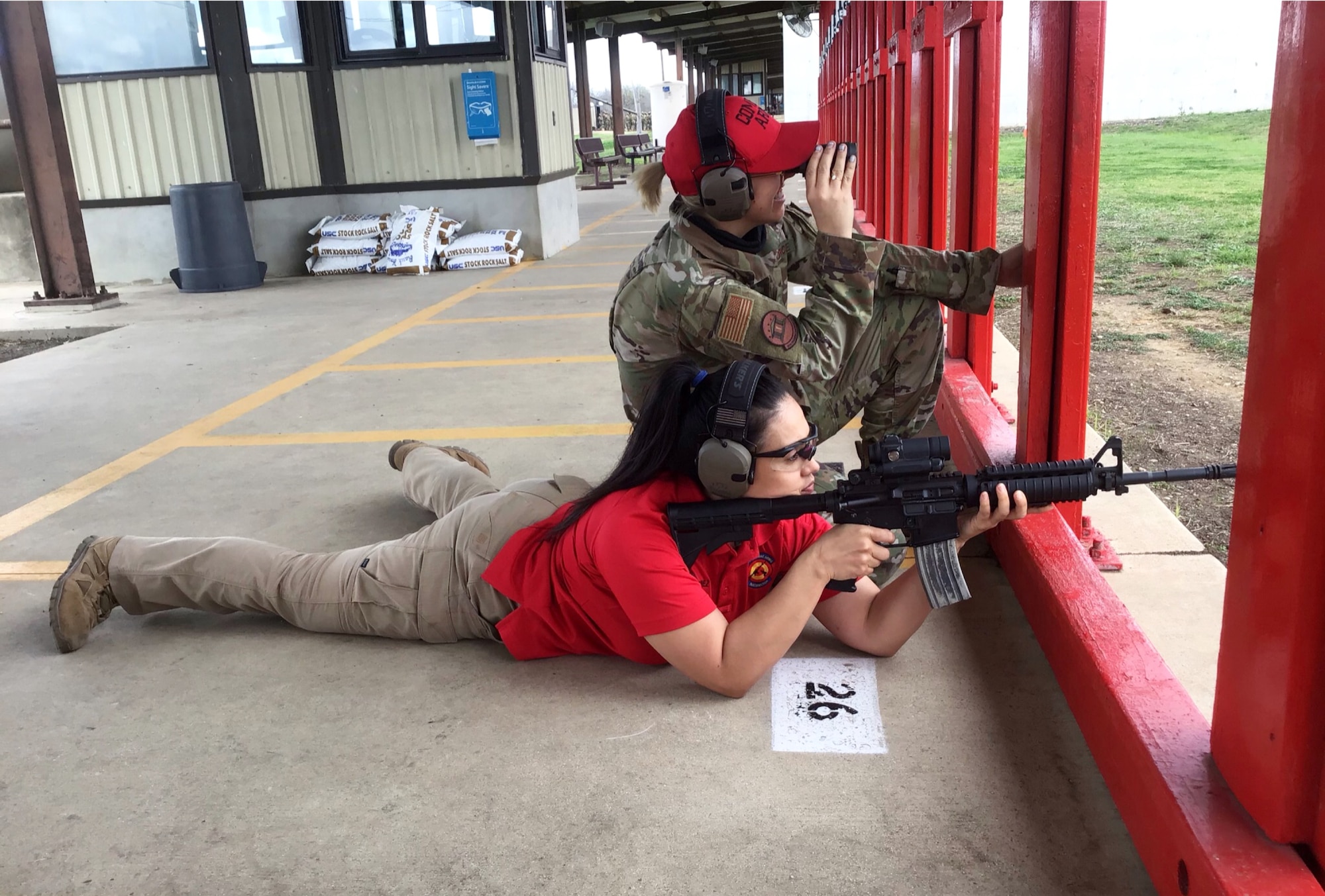 JOINT BASE SAN ANTONIO-CHAPMAN TRAINING ANNEX, Texas – Courage and resiliency are part of day-to-day operations here, so a strong mentality is nothing new for five female security forces specialists assigned to the 37th Training Support Squadron Combat Weapons Flight.