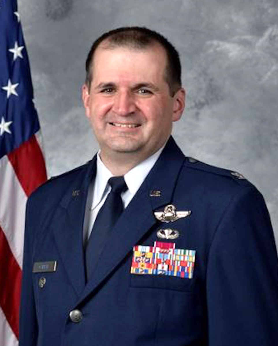 Col. Michael Cabral, 926th Wing vice commander, official photo.