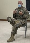 Army Reserve Maj. Nathan Fisher, who deployed with the 
