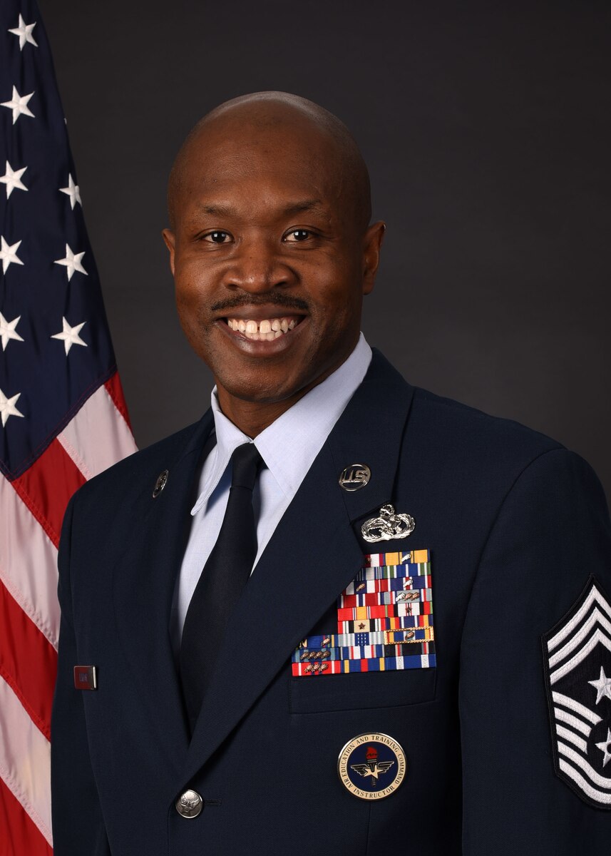 Official Photo of the 90th Missile Wing Command Chief.