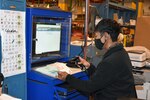Glenda Taylor processes depot level repairable items in eRMS.