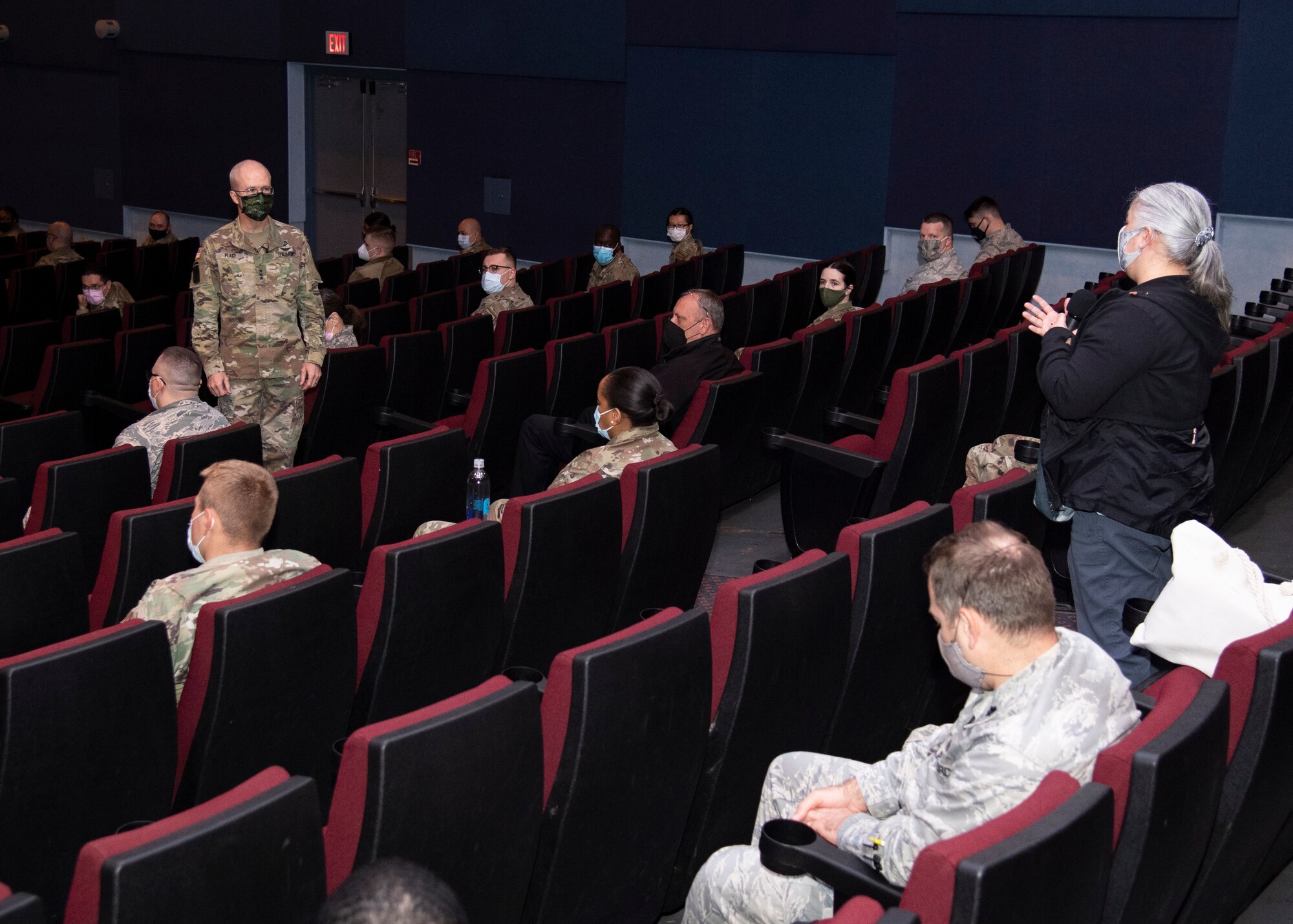 Lt. Gen. Ronald Place visits Sheppard