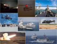 Surface, amphibious, ground and air assets from 5 countries participated in various exercises across the Suez Canal, Red Sea, Arabian Sea and Saudi Arabia including the Group Arabian Sea Warfare Exercise (GASWEX), High Mobility Artillery Rocket System (HIMARS) training, Theater Amphibious Combat Rehearsal (TACR), Suez Canal transit and a passing exercise (PASSEX) in the U.S. 5th Fleet area of operations. French, American, Belgian and Japanese naval assets took part in GASWEX in the Arabian Sea while U.S. Marines and Sailors conducted HIMARS and TACR training in Saudi Arabia, a U.S. destroyer transited the Suez Canal and U.S. and Egyptian naval forces conducted a PASSEX in the Red Sea.
