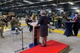 The Netherlands Minister of Defense Ank Bijleveld announced March 24 during a press conference at the Army Prepositioned Stock-2 Eygelshoven site that the Dutch government has agreed to provide 38 million euros toward facility upgrades and new construction at the U.S. Army’s APS-2 site in the Netherlands.