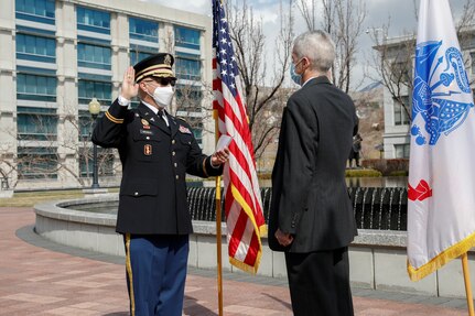 Dr. John Mitchell Commissions to the Army Reserve