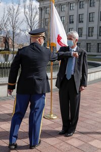 Dr. John Mitchell Commissions to the Army Reserve