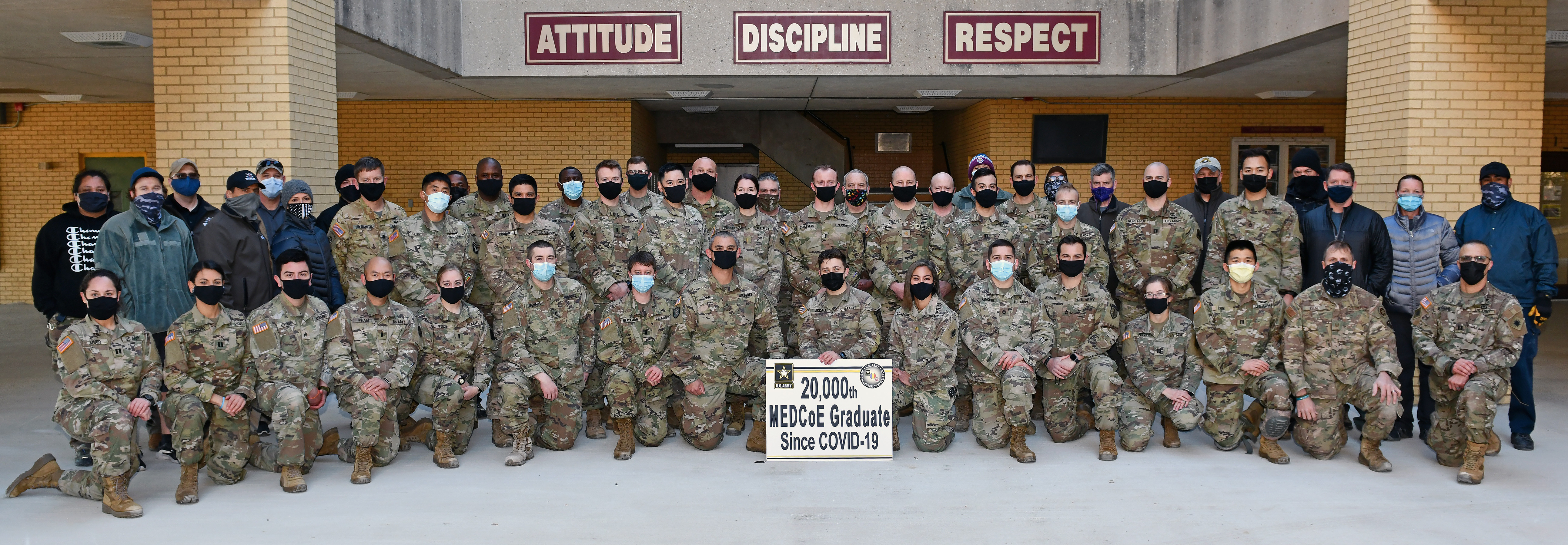 MEDCoE graduates 20,000th Soldier under COVID-19 conditions