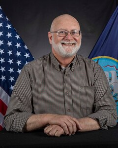 In-Service Engineering Agent Thomas Fox received the DON Superior Civilian Service Award from NSWC IHD Commanding Officer Eric Correll and Technical Director Ashley Johnson during a virtual award presentation on Microsoft Teams, March 11. Fox received the award for his 40-plus years of support to the CIWS community.