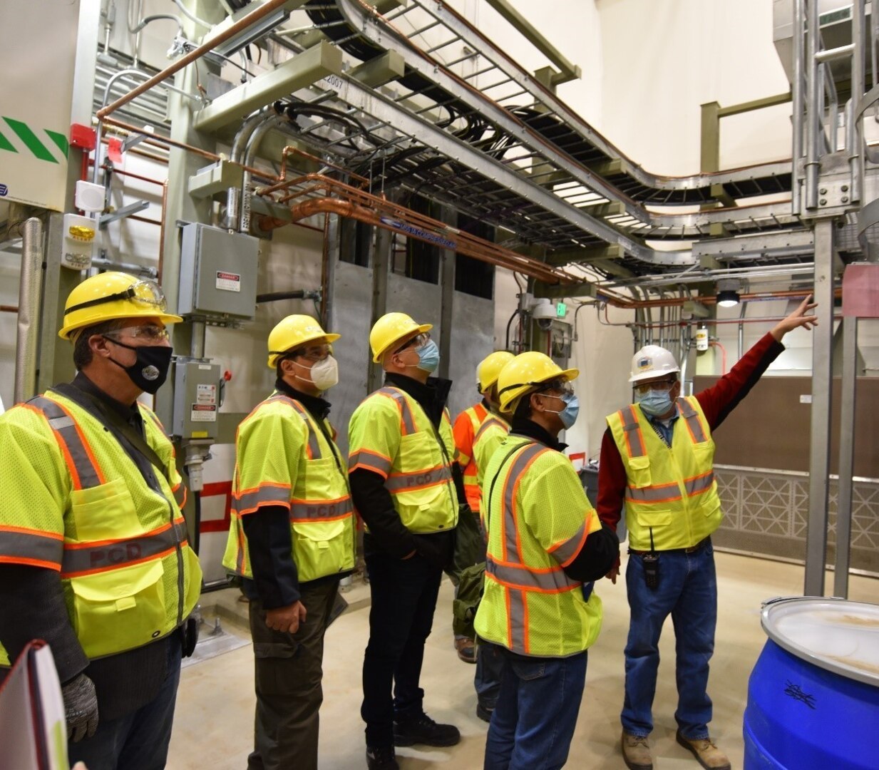 chemical weapons storage facility inspections at Pueblo, Colorado and Blue Grass, KY.