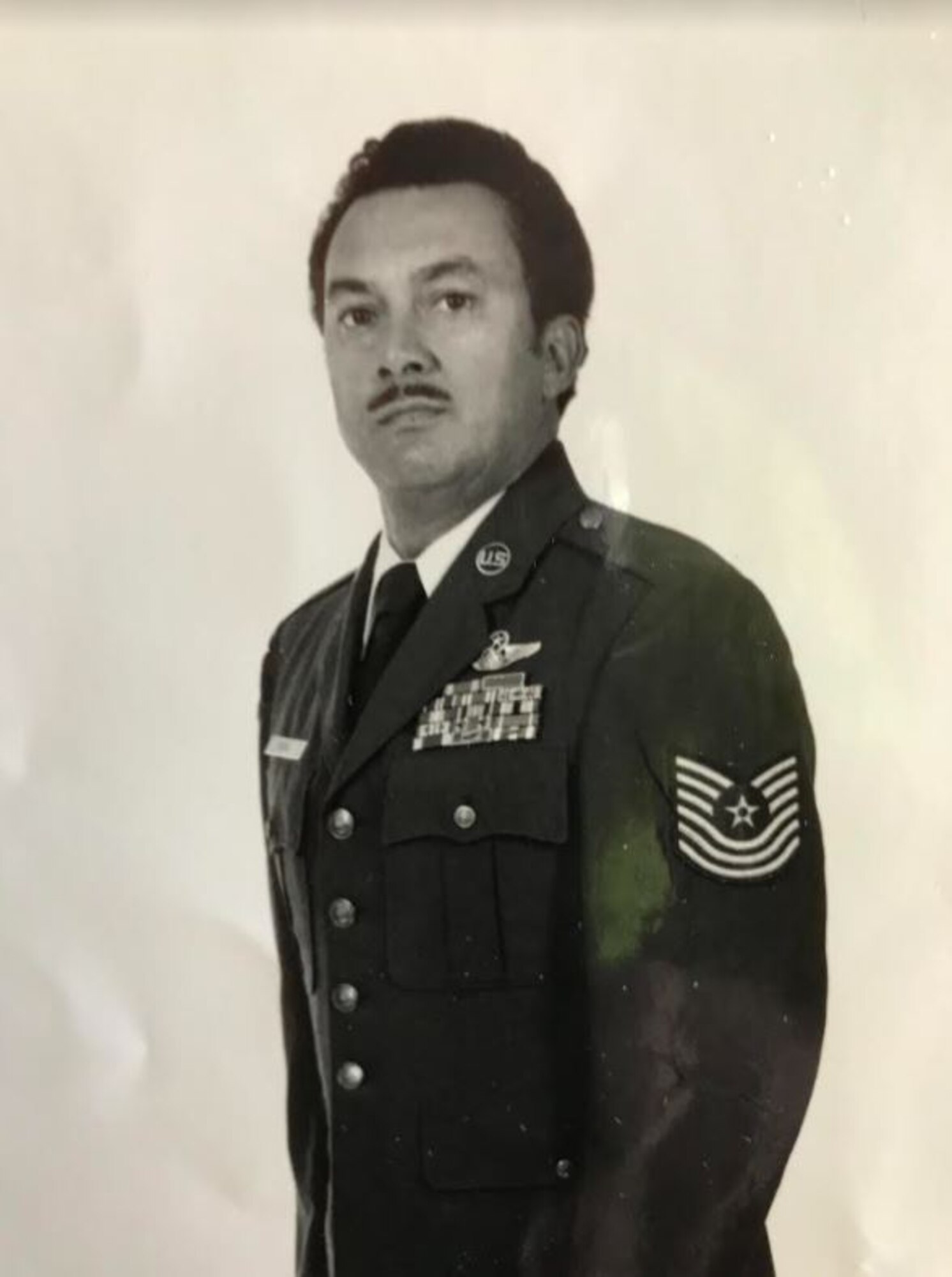 Master Sgt. Albert Monroe poses near the end of his military career in the 1980s. Monroe recently wrote “My Unbelievable Journey: The Story of an Air Force Air Crewman,” a book covering his military service from 1963 to 1985. Much of his time in the service was spent at Travis Air Force Base, California. (Courtesy photo/Albert Monroe)